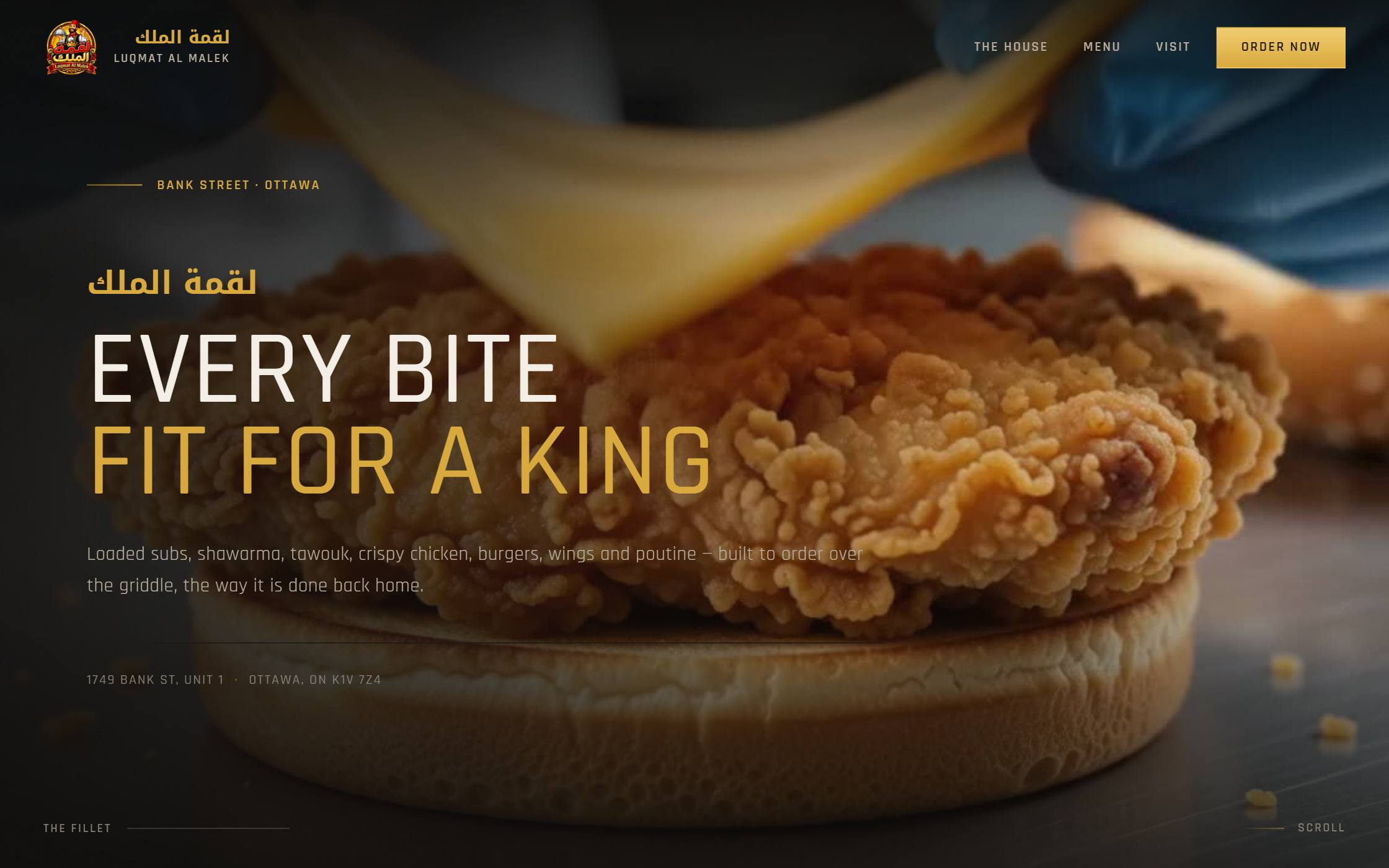 Luqmat Al Malek, a concept restaurant site designed and built by IQAN